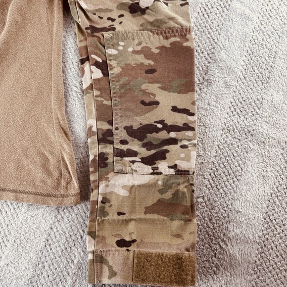 Tru-Spec Multicam/Coyote 1/4 Zip - Cordura Combat Shirt - Size Medium Regular - Picture 12 of 15